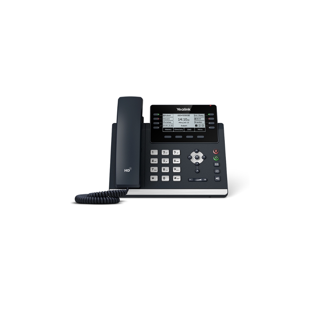 Yealink SIP-T43U – Επαγγελματικό IP Phone με Ευελιξία και Απόδοση