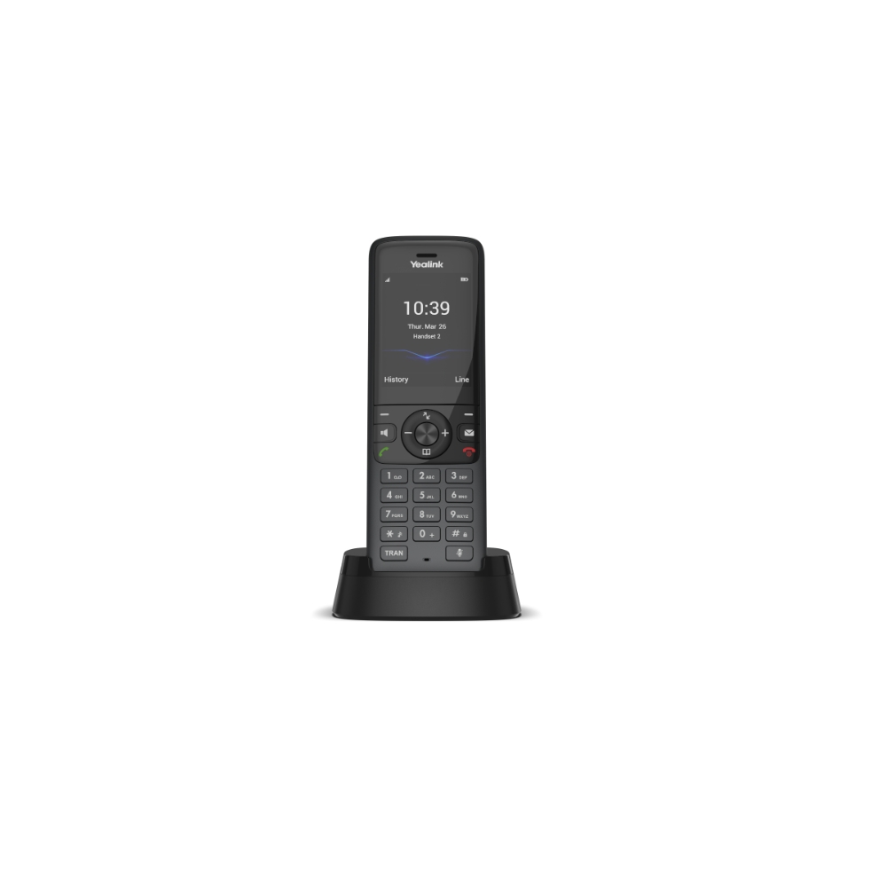 Yealink W78H DECT Handset – Σύγχρονη Ασύρματη Επικοινωνία για Επιχειρήσεις